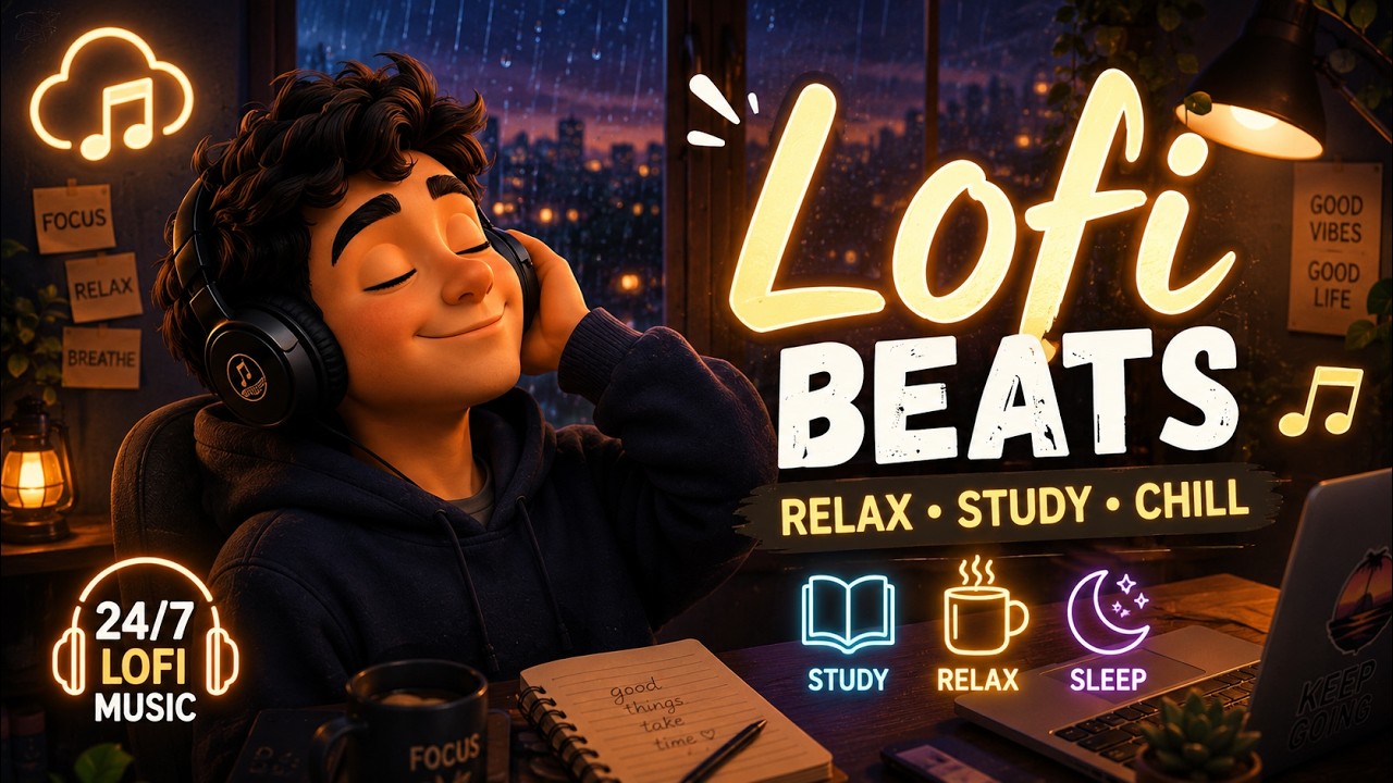 Lofi Music for Studying 📖 | Deep Focus, Relax & Chill Beats | Ambient Cove Horizon Music