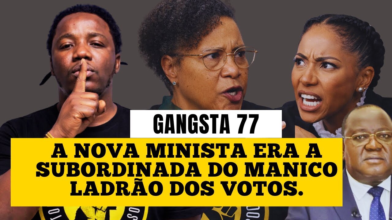 GANGSTA 77 REAPARECE E DISPARA CONTRA A NOVA MINISTRA DA EDUCAÇÃO ÉRIKA LINETE BATALHA E A EX GRILO.