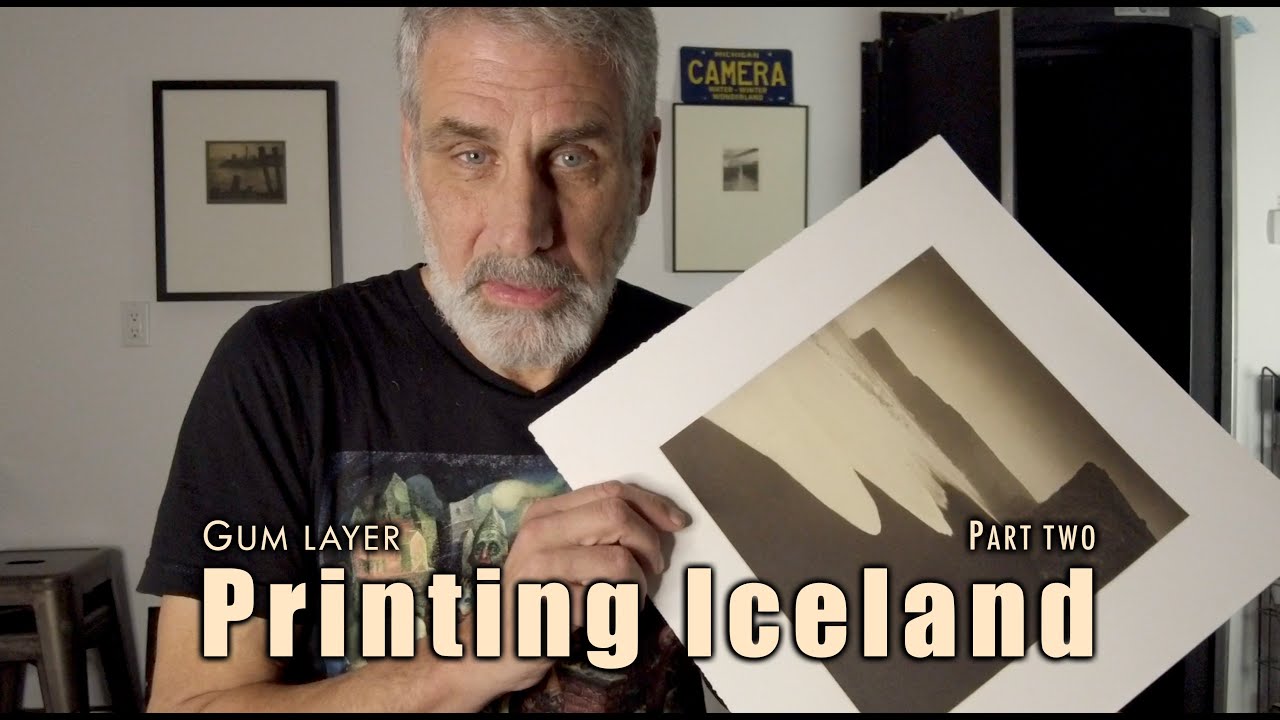 Printing Iceland - Part Two - The Gum Layer