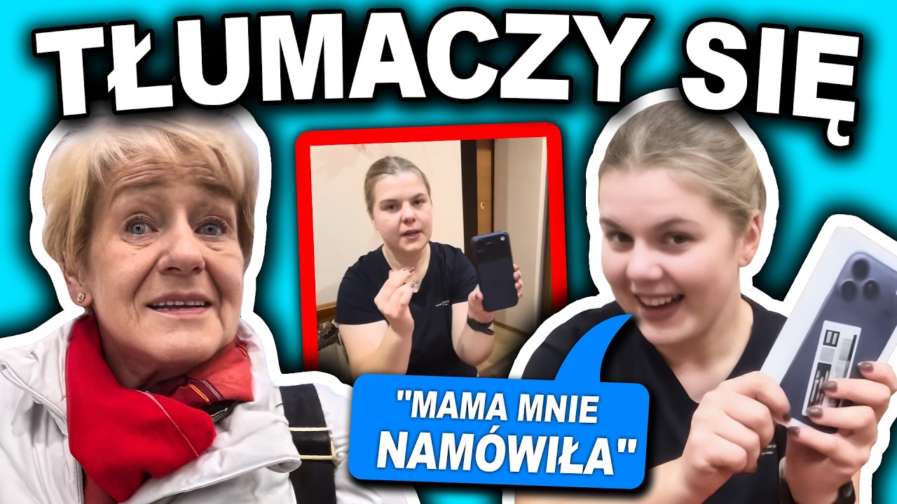 Kupiła iPhona 17 bo mama ją nam&oacute;wiła xD