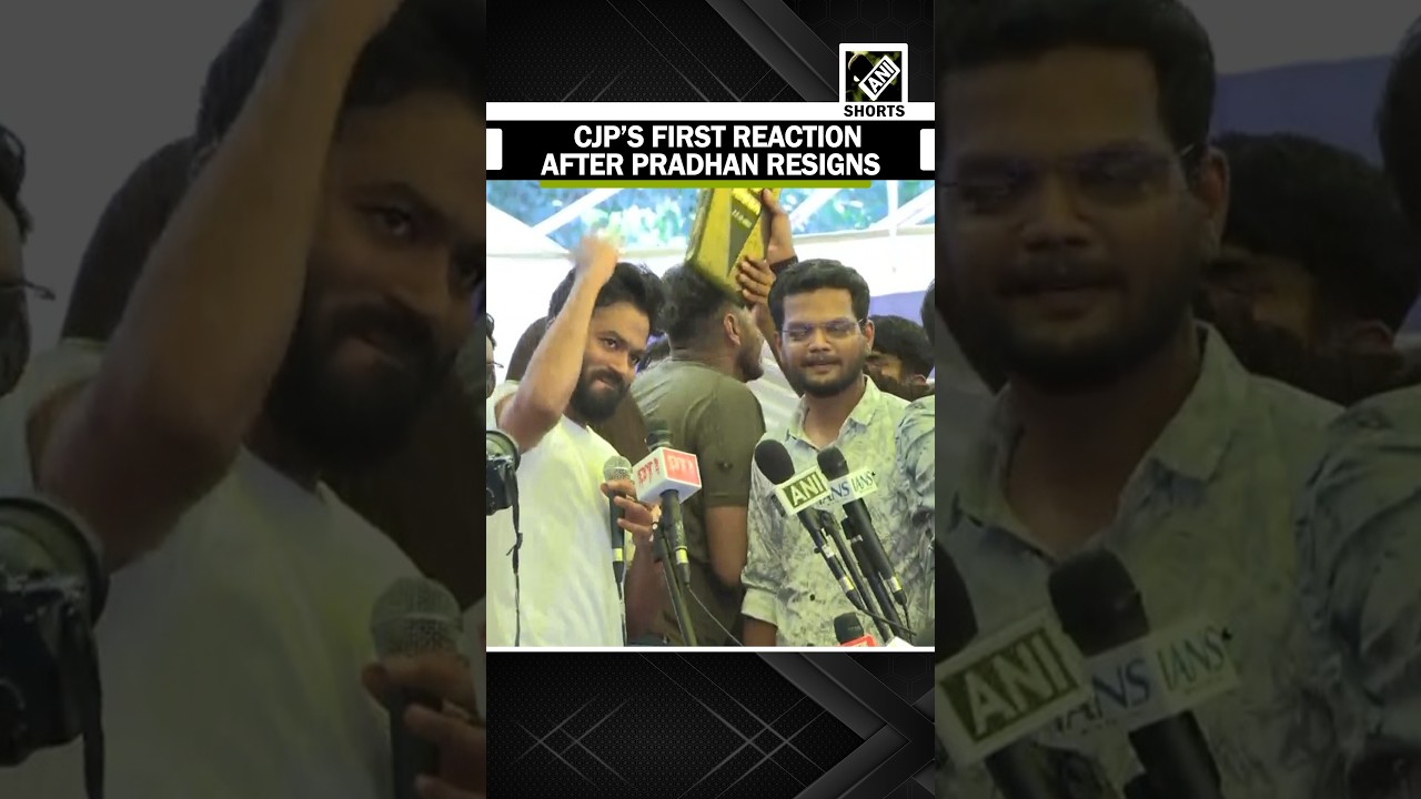 BreakinG! CJP celebrates after Dharmendra Pradhan&rsquo;;s resignation as Union Education Minister