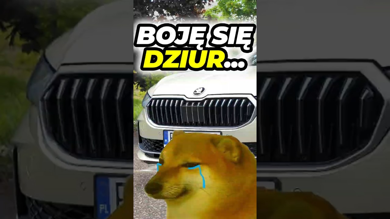 Skoda Superb boi się dziur❓🚗