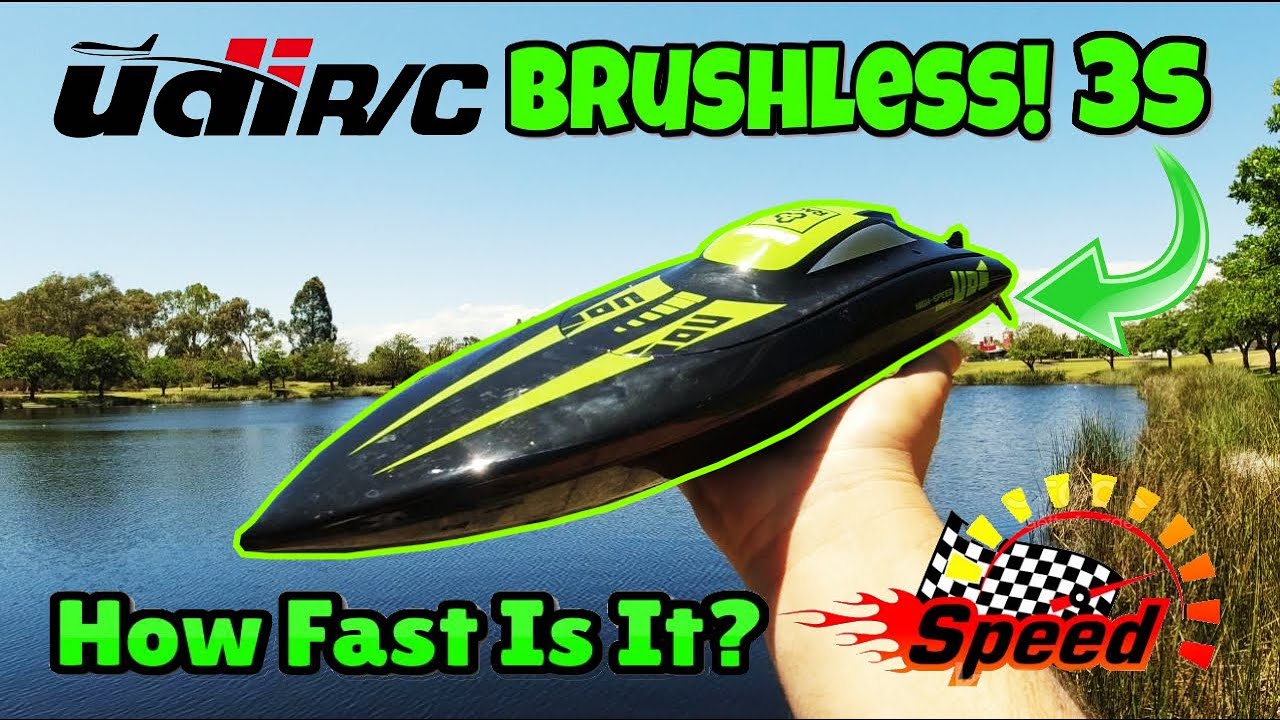✅UDIRC UDI908 Brushless Speed Test | How Fast Is It?