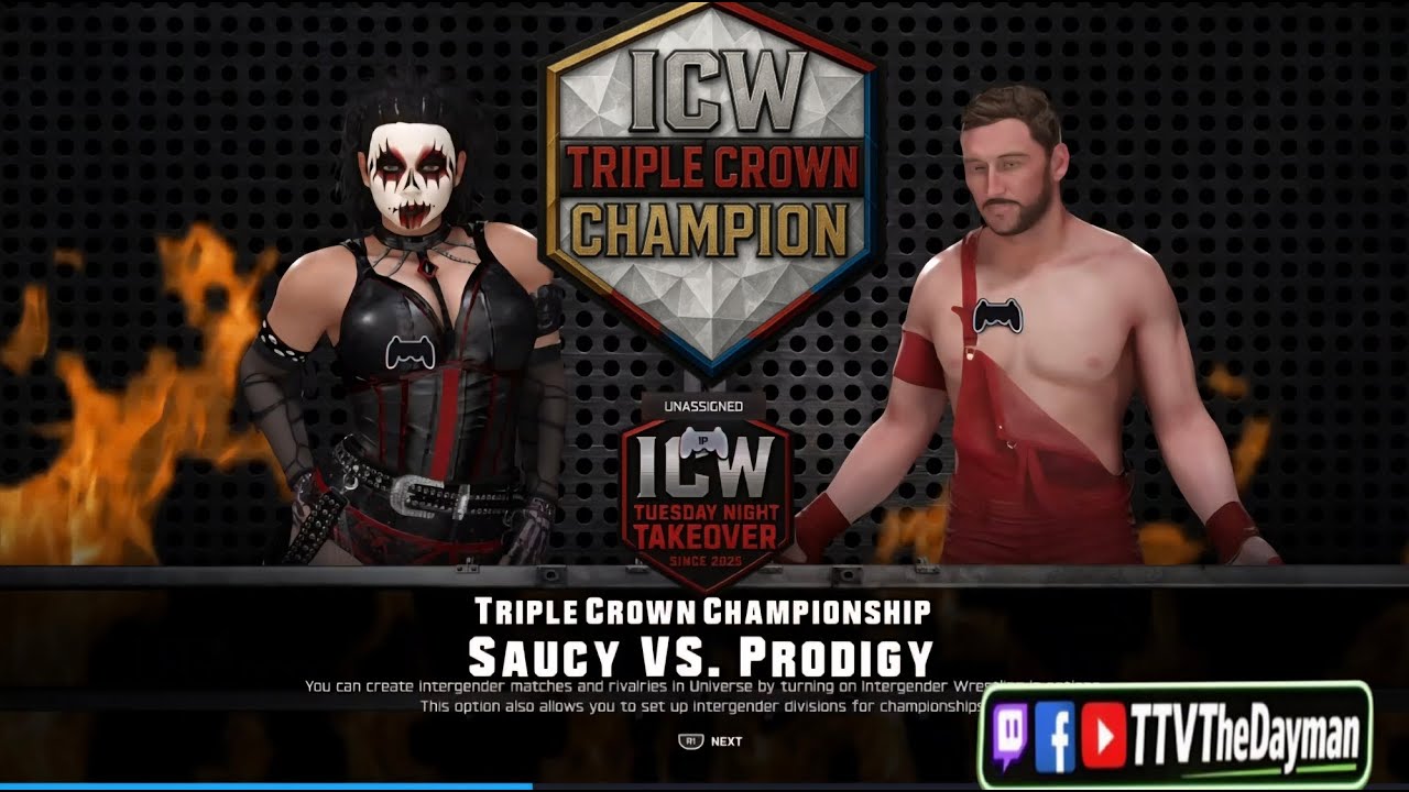 Saucy VS Prodigy Triple Crown Title January 13th