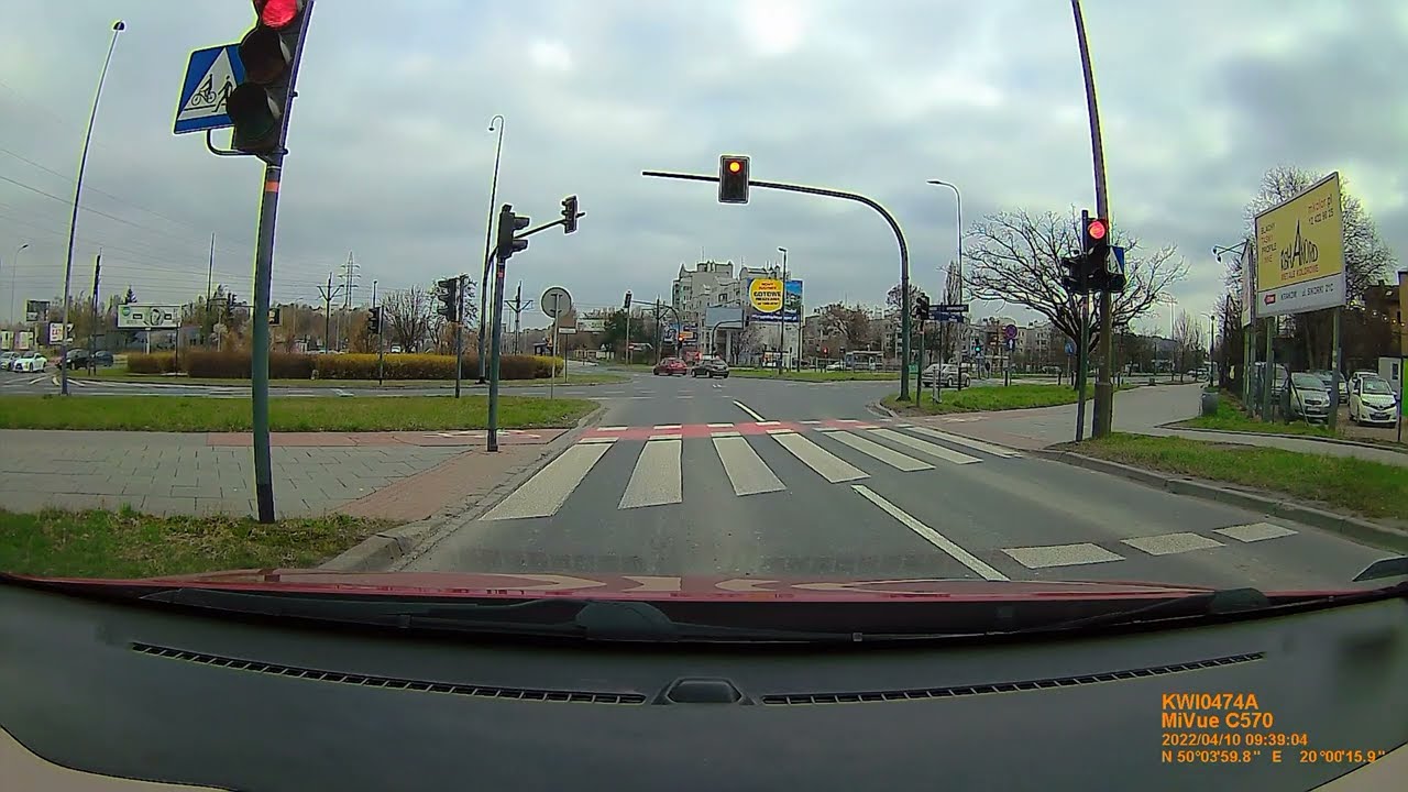 Driving Exam Route nr 1 Krakow ( trasa egzaminacyjna - Kraków Mord Nowohucka - Czyżyny )