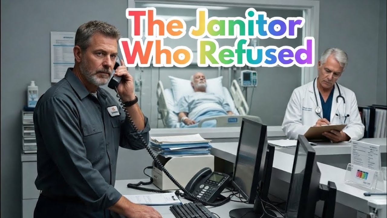A Simple Janitor, A Powerful Choice — The Day the Hospital Fell Silent