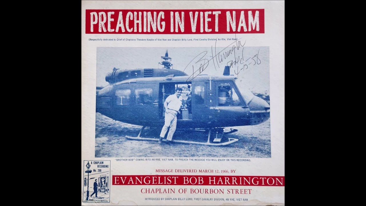 Preaching in Viet Nam (A-Side) (Bob Harrington) (Chaplain of Bourbon Street)