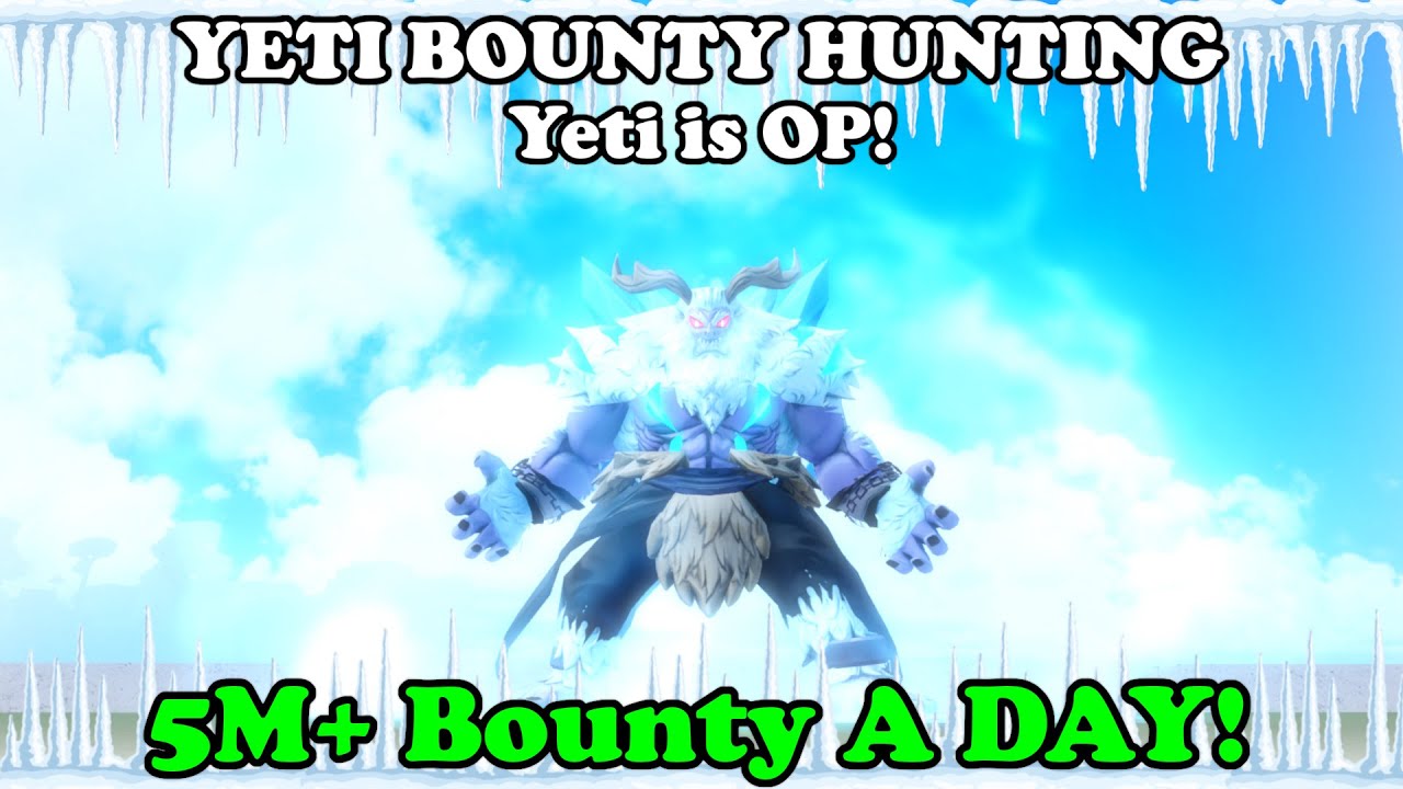 Yeti is OP! | Blox Fruits Bounty Hunting