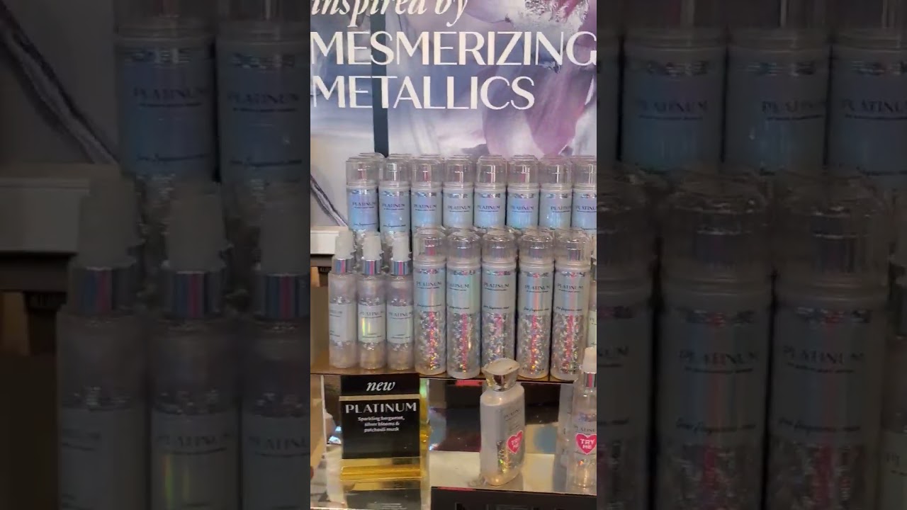 Platinum/ Bath and body works #bathandbodyworks #bodycare #Platinum #walkthrough