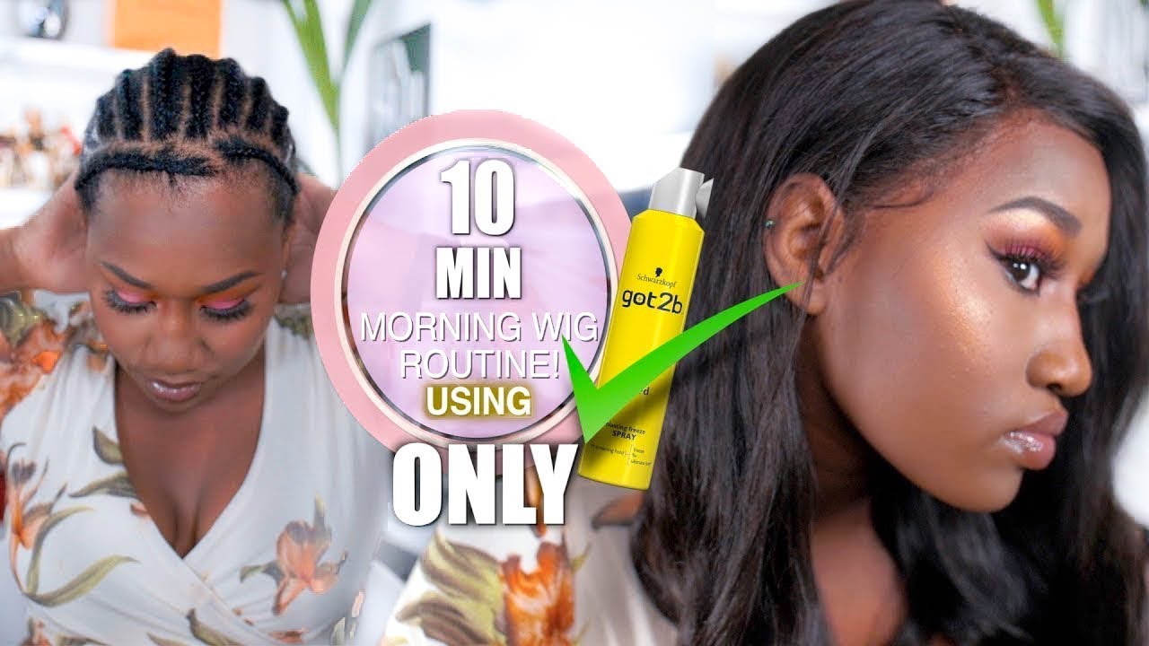MORNING HAIR ROUTINE: IT ONLY TAKES ME 10 MINUTES! 😱|Raven Navera
