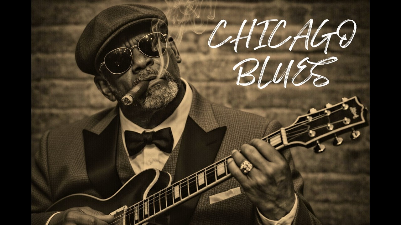 Blue Velvet Blues – Slow Midnight Chicago Blues | Whiskey Souls & Deep Reflection