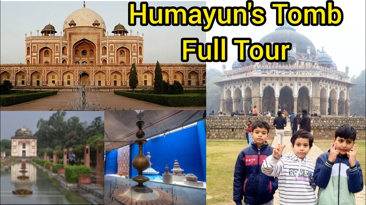Humayun’s Tomb Delhi 🕌 Full Tour | India’s First Mughal Garden Tomb @ Mjangra1349 #HumayunTombDelhi