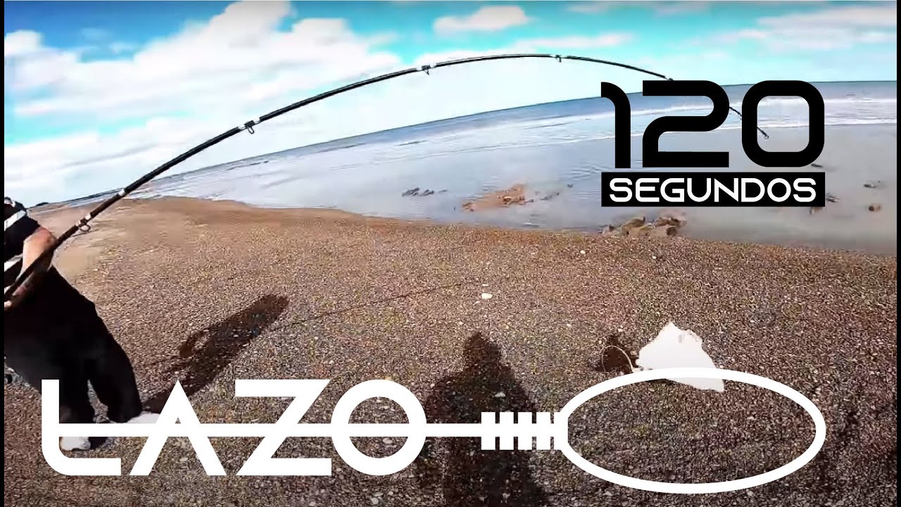 ✅  Linea del LAZO #Pesca #120segundos #vlog8 #principiantes #surfcasting