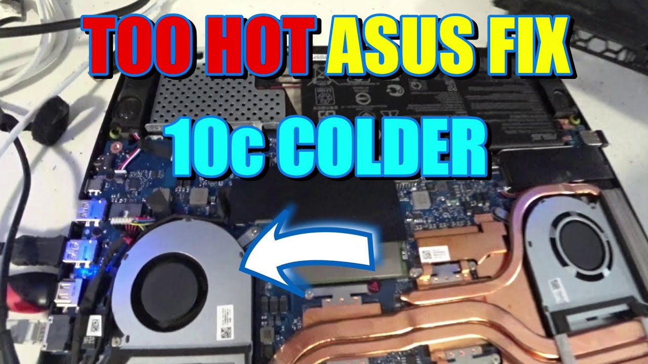 Asus FA506 Running HOT FIX Back panel Low air FLOW Low Frame RATE Armory Crate Gaming laptop Problem