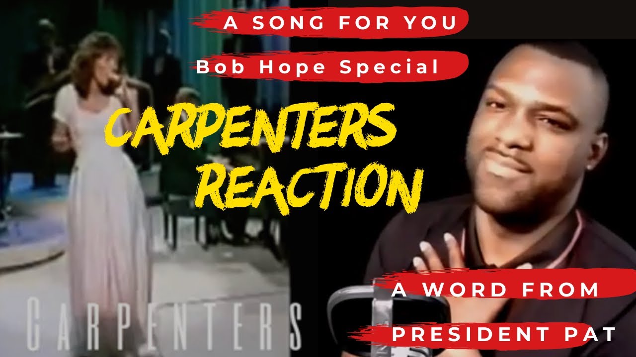 Carpenters | A Song For You | LIVE | REACTION VIDEO