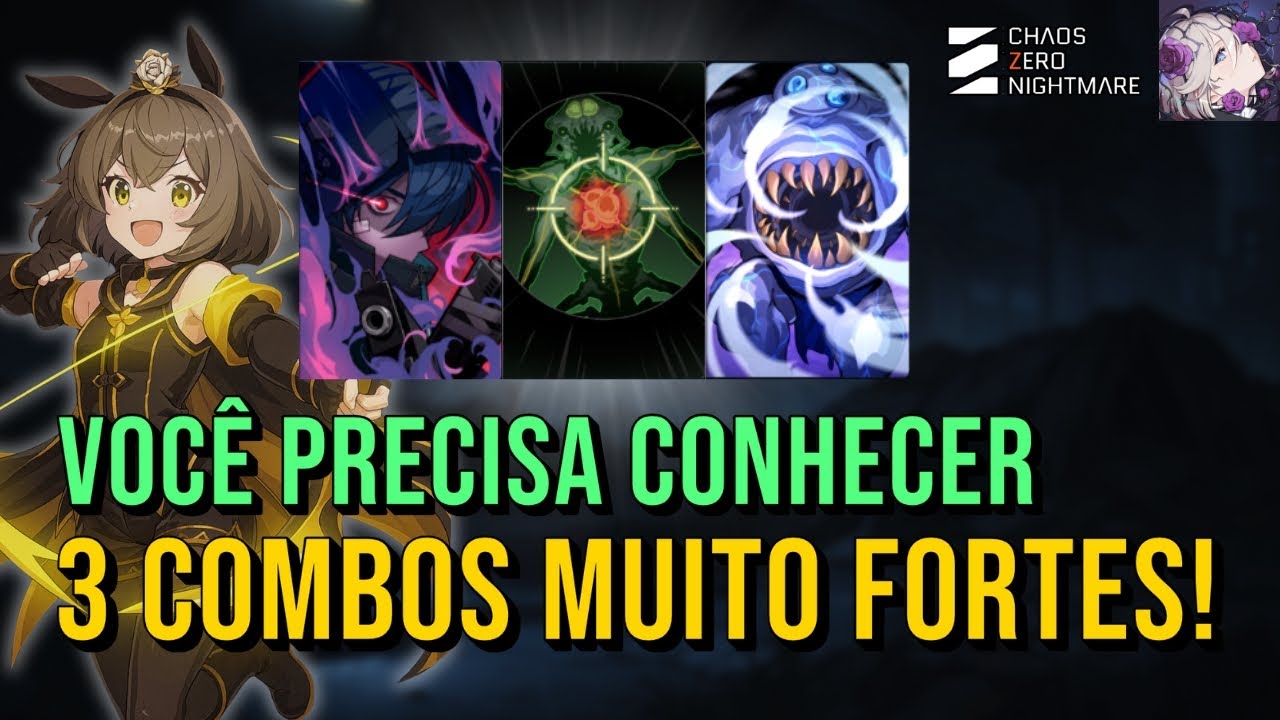 Chaos Zero Nightmare: 3 COMBOS ABSURDOS que VOCÊ PRECISA USAR! (Endgame)