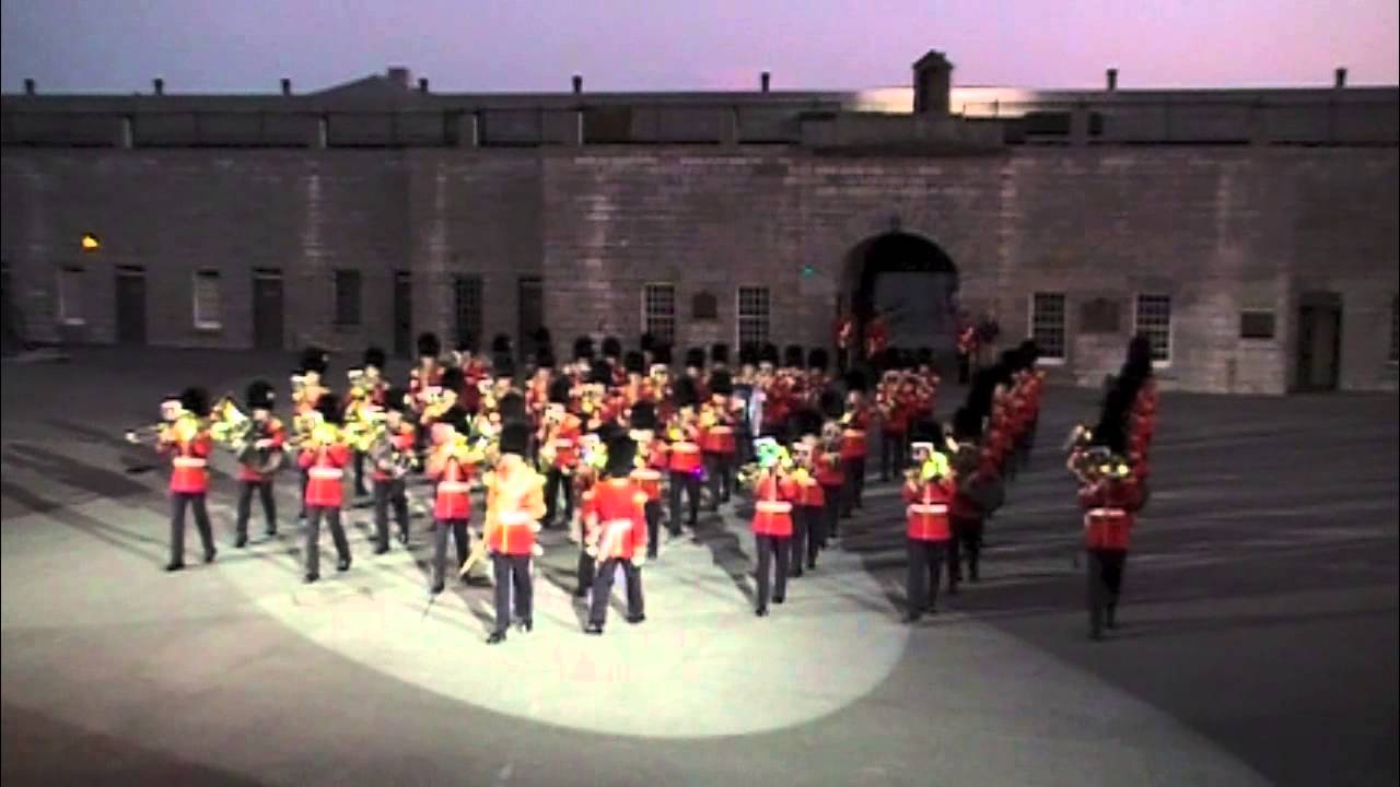 Fort Henry Guard meets the Ceremonial Guard