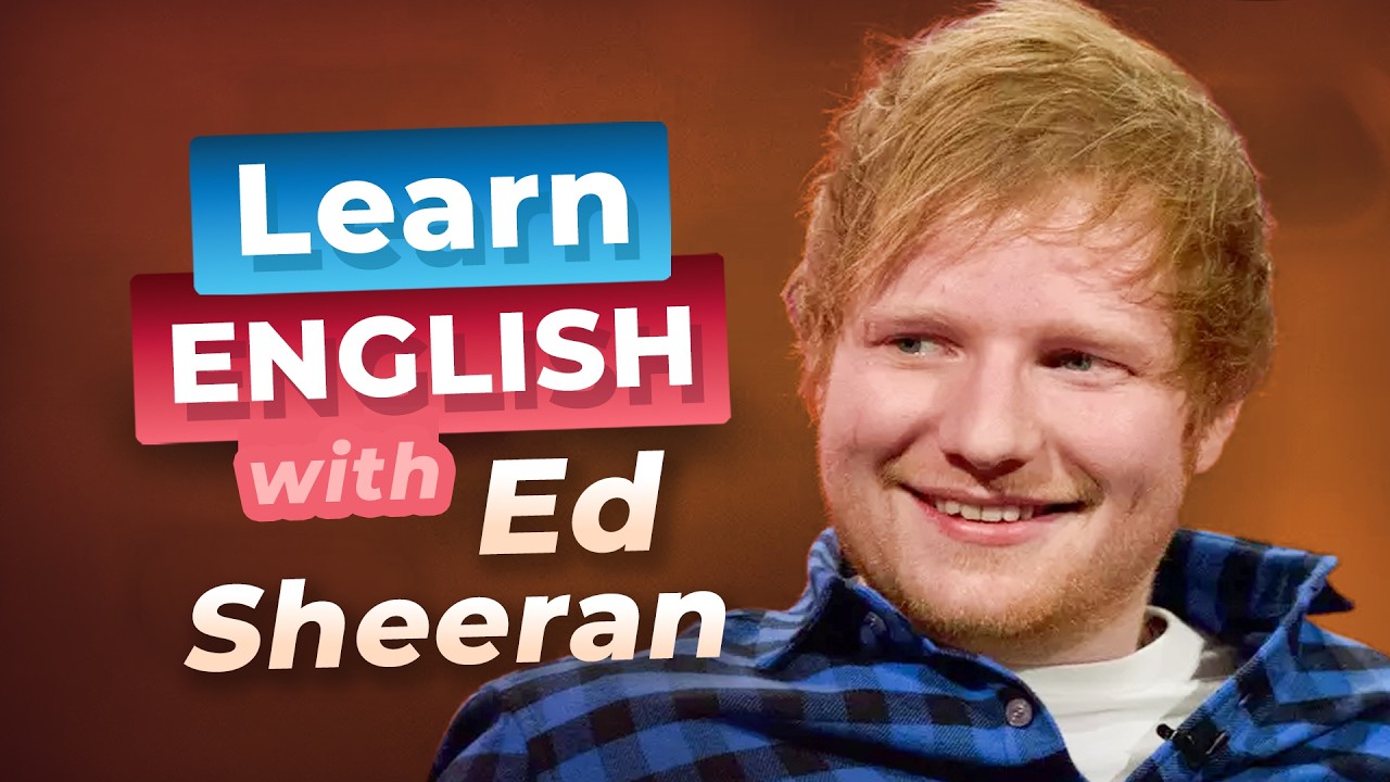 Learn English with ED SHEERAN &mdash; Funny Story