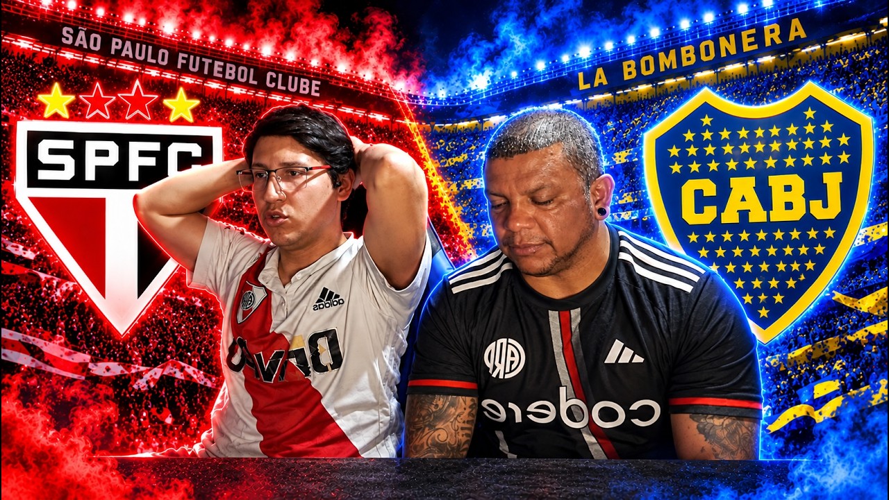 REACCIONAMOS a SAO PAULO vs BOCA EN VIVO | Los Lopez