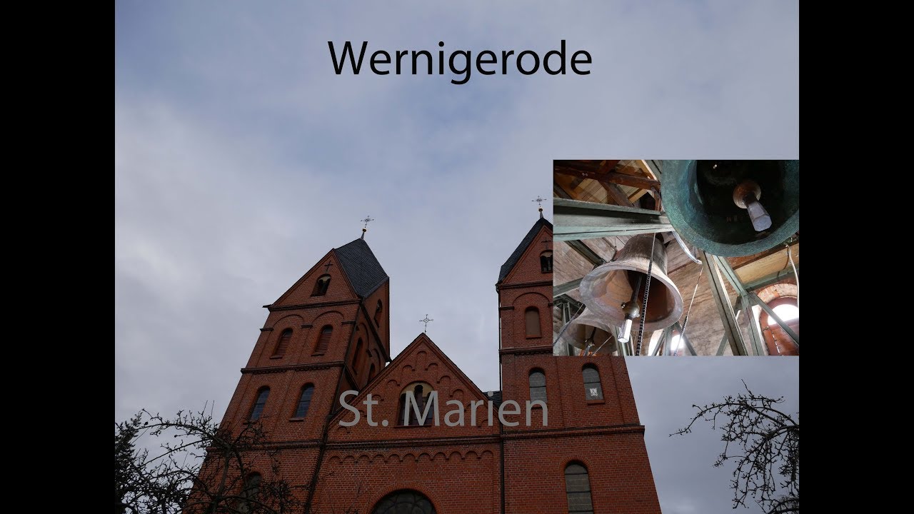 Wernigerode [D.] - Glocken der kath. Kirche St. Marien, Plenum (Turmaufnahme) (Teil 2)