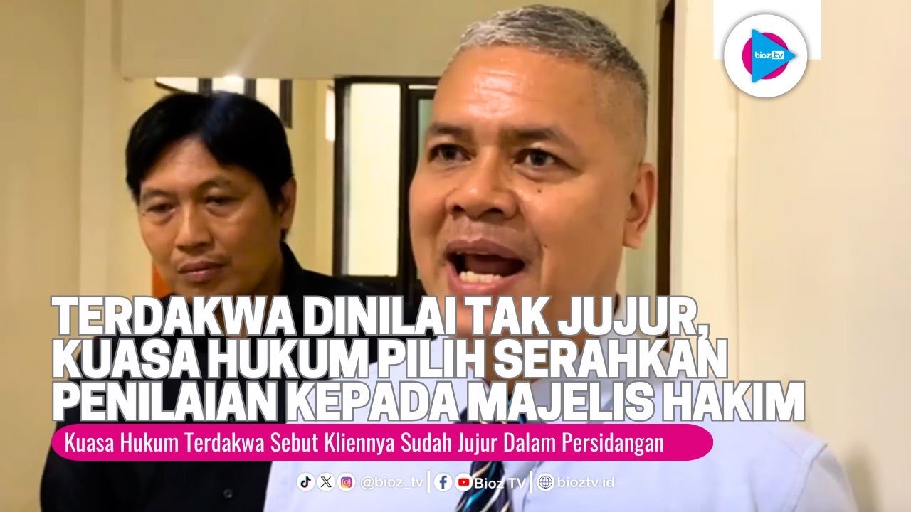 Terdakwa DInilai tak Jujur, Kuasa Hukum Awang Pilih Serahkan Penilaian Kepada Majelis Hakim - bioztv