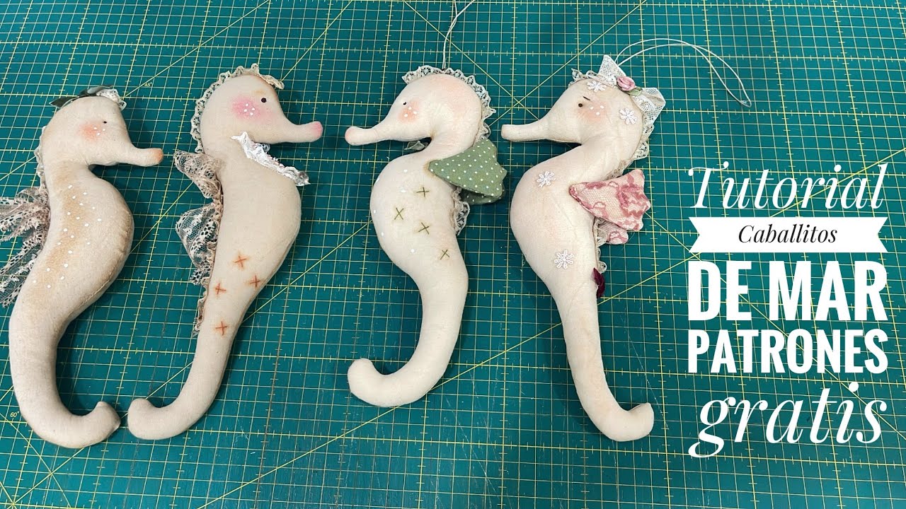 Diy caballitos de Mar ( 2023) ❤️🪡🪡