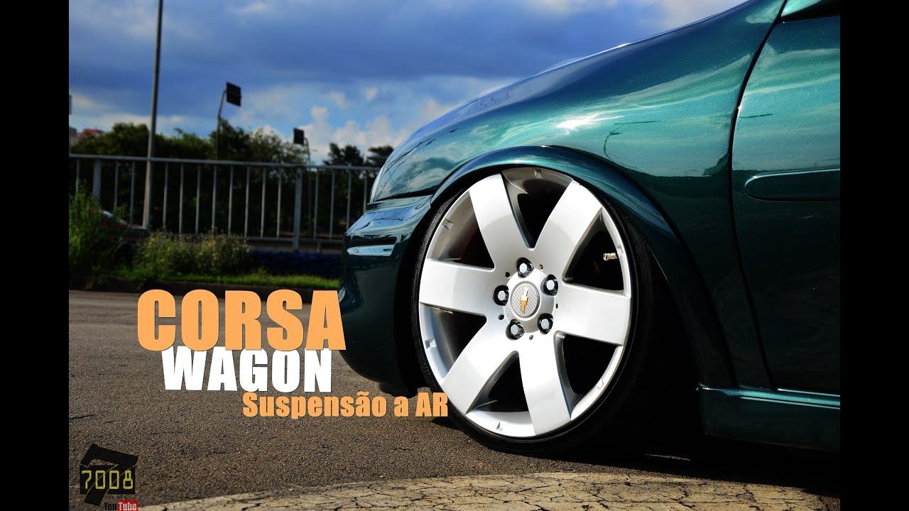 Corsa Wagon Rodas 17 Captiva Suspensão a Ar Ricardo 272ºClub - Canal 7008Films