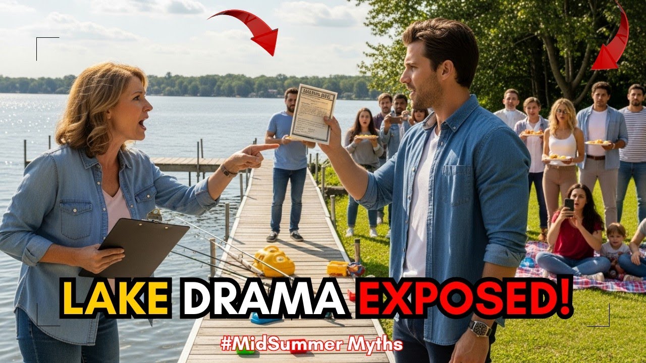HOA Karen Tried to Kick My Guests Off the Lake—But Froze When I Said, 