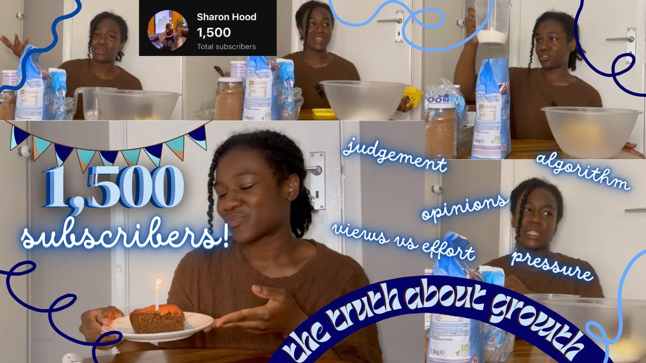 the reality of creating content… 1500 SUBS PARTY | people’s opinions, support & success