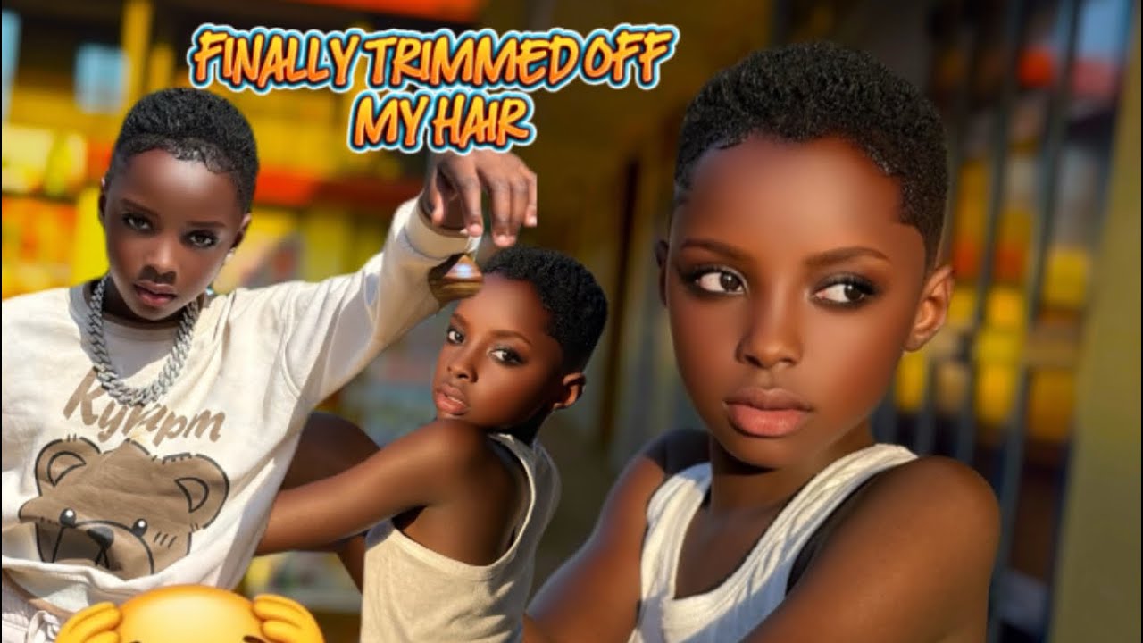 PRINCESS KERON FINALLY TRIMS OFF HER HAIR 