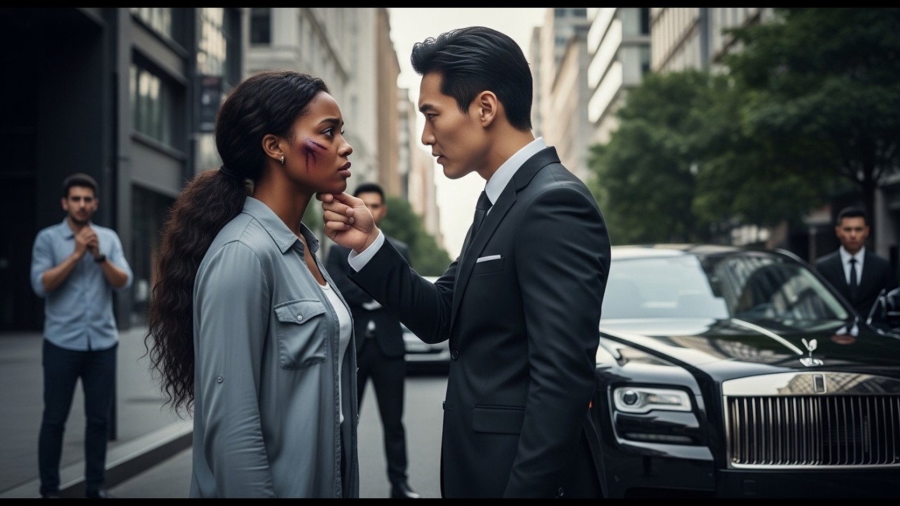Who did this to you The Korean Mafia Boss Asked the Black Girl–What Happened Next Shocked Everyone