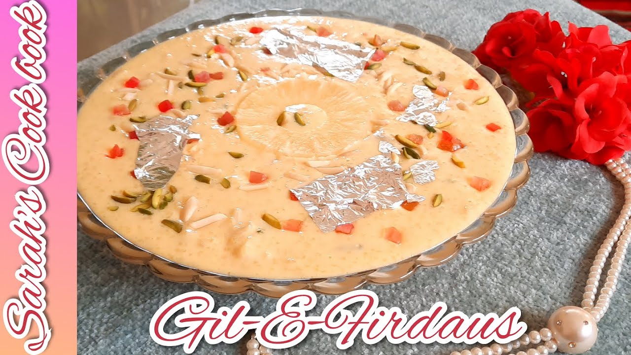 Gil-e-firdous | Hyderabad ka mashoor aur laziz meetha | Pineapple flavoured kheer 😋👌