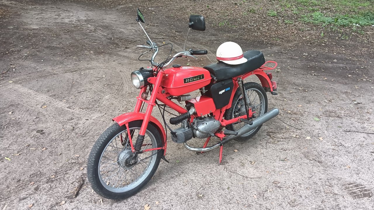 Romet ogar 200. Prezentacja motoroweru i troche histori