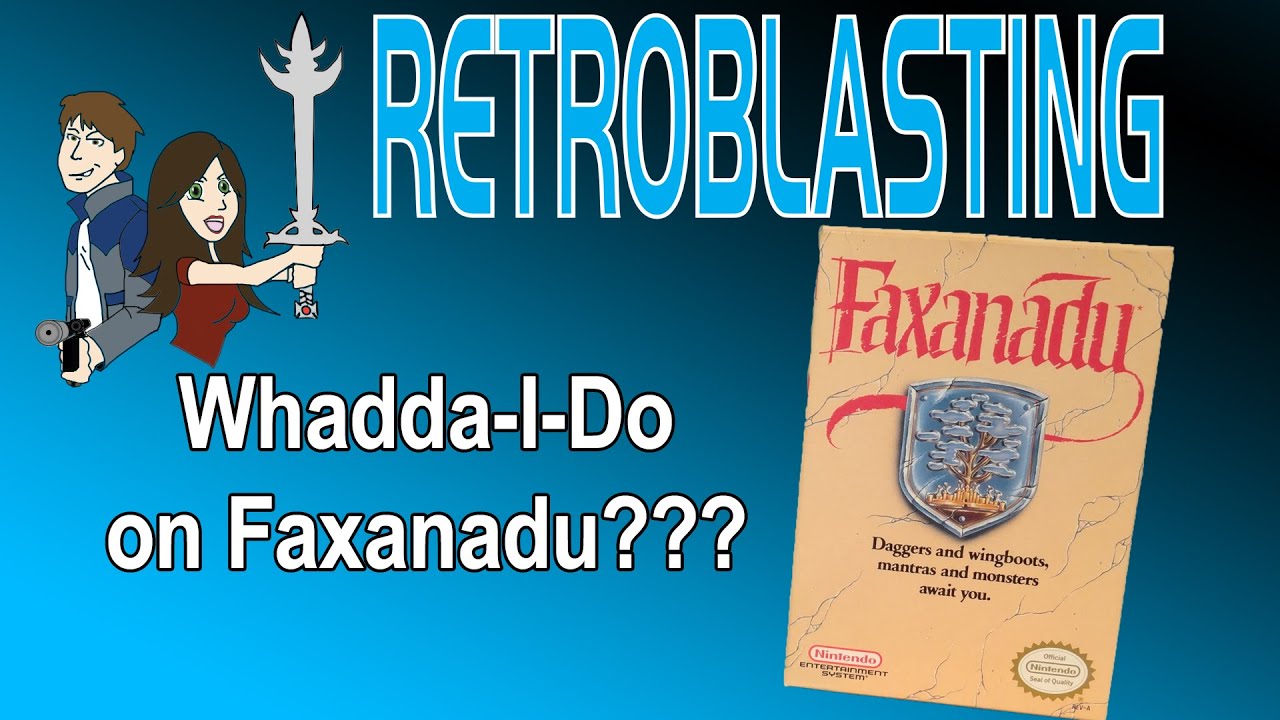 Faxanadu Classic Nintendo NES Video Game Review
