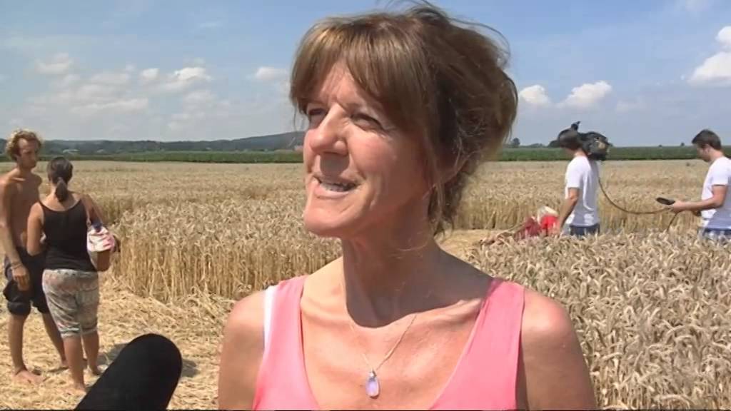 Kornkreis am Ammersee verzückt Spirituelle aus ganz Deutschland