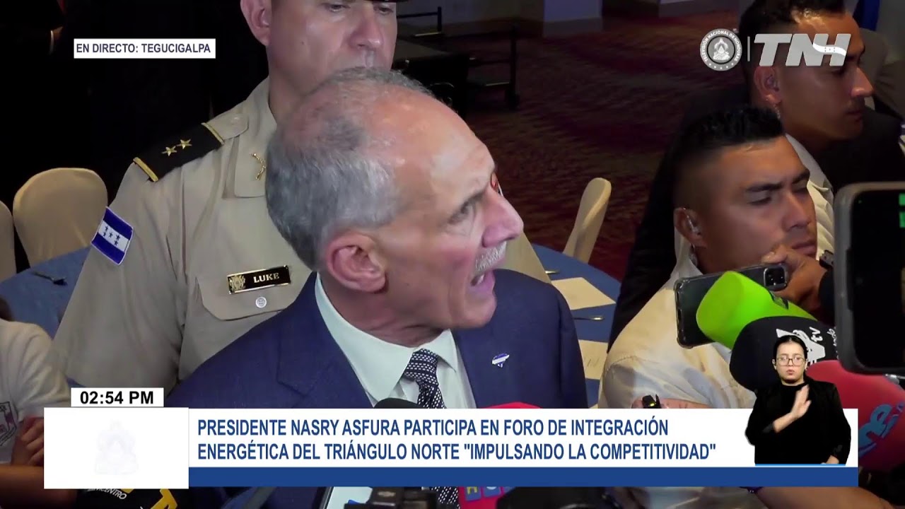 🔴 ¡EN VIVO! || Declaraciones de Nasry Asfura, presidente de la República