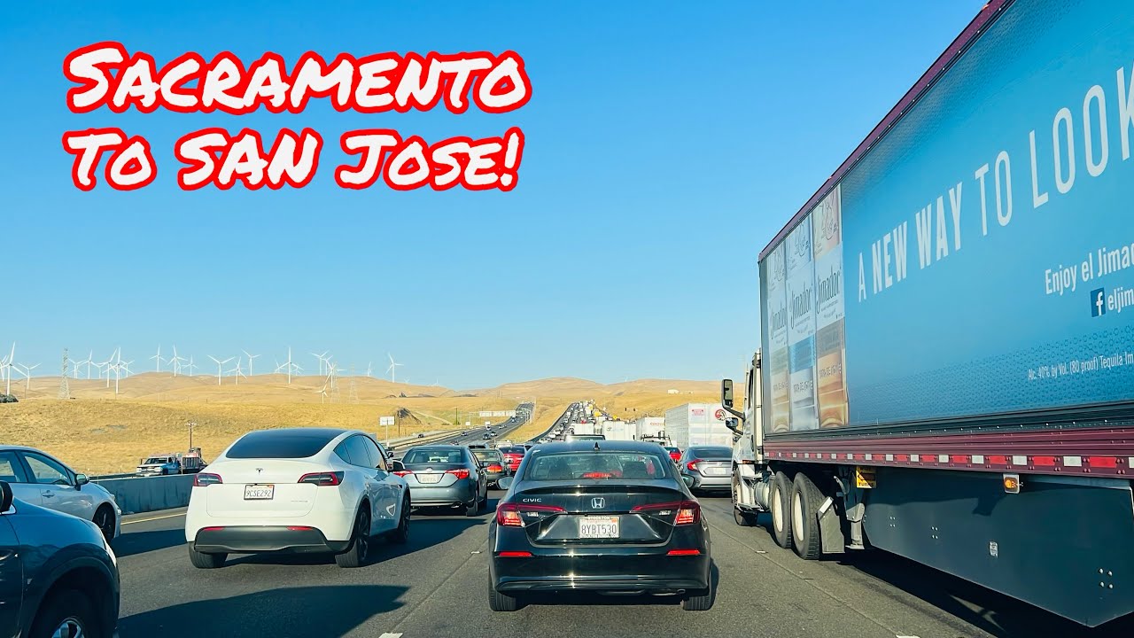 SACRAMENTO TO SAN JOSE CALIFORNIA FULL DRIVE