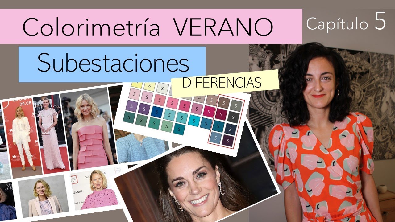 5|COLORIMETRÍA VERANO | SUBESTACIÓNES: VERANO FRÍO, CLARO O SUAVE | PALETAS DE COLOR | JOANA PATIKAS