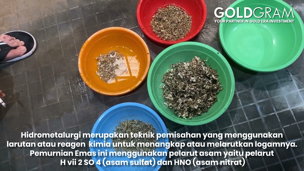Proses Pemurnian Perhiasan Emas Menjadi Emas Murni Kadar 999%