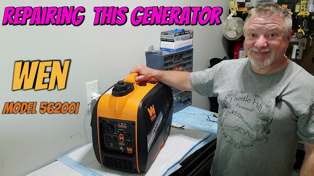 Repairing a WEN Model 56200i Inverter Generator