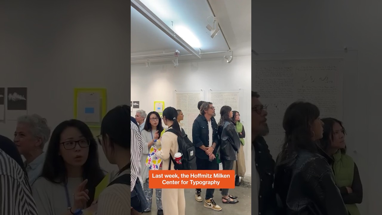 A look into Hoffmitz Milken Center for Typography
