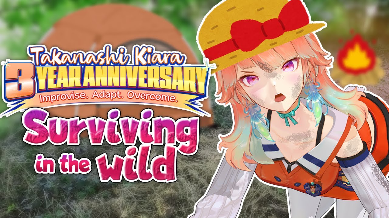 【SURVIVAL CHALLENGE】Camping in the WILDERNESS #kfp #キアライブ