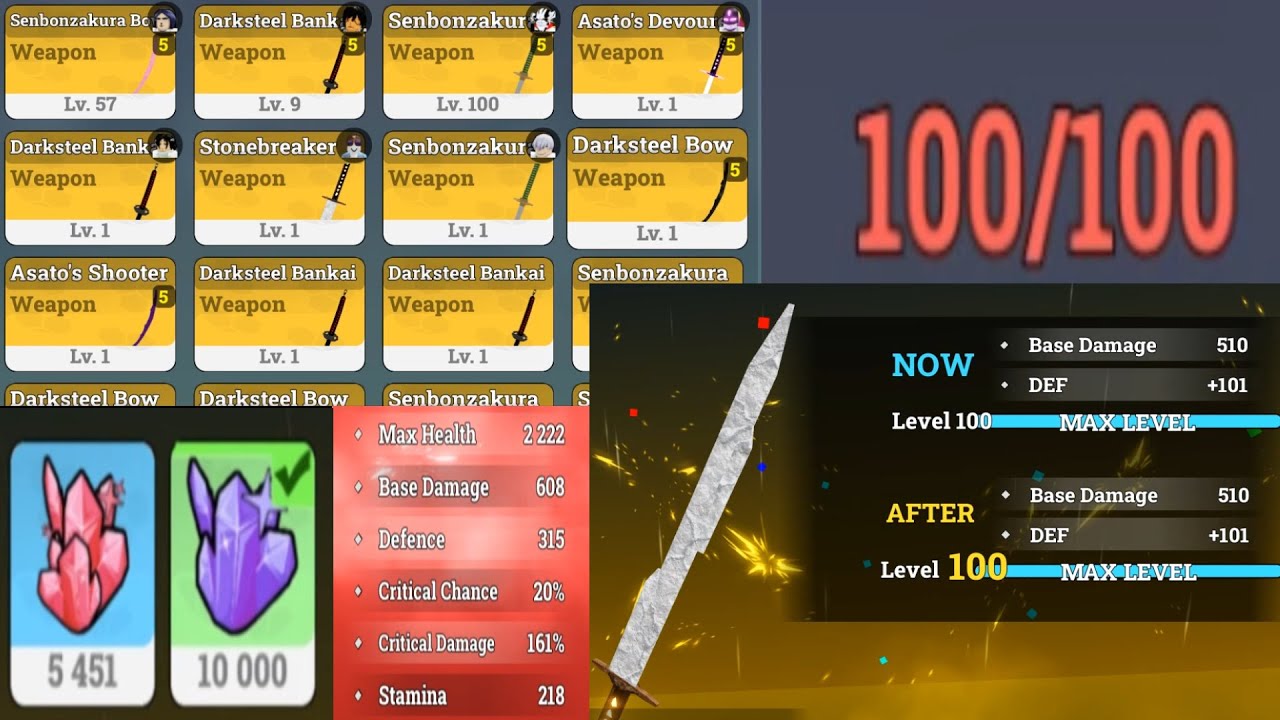 Lost Souls: Combining 100 legs together to get lvl 100 Stonebreaker and become unkillable