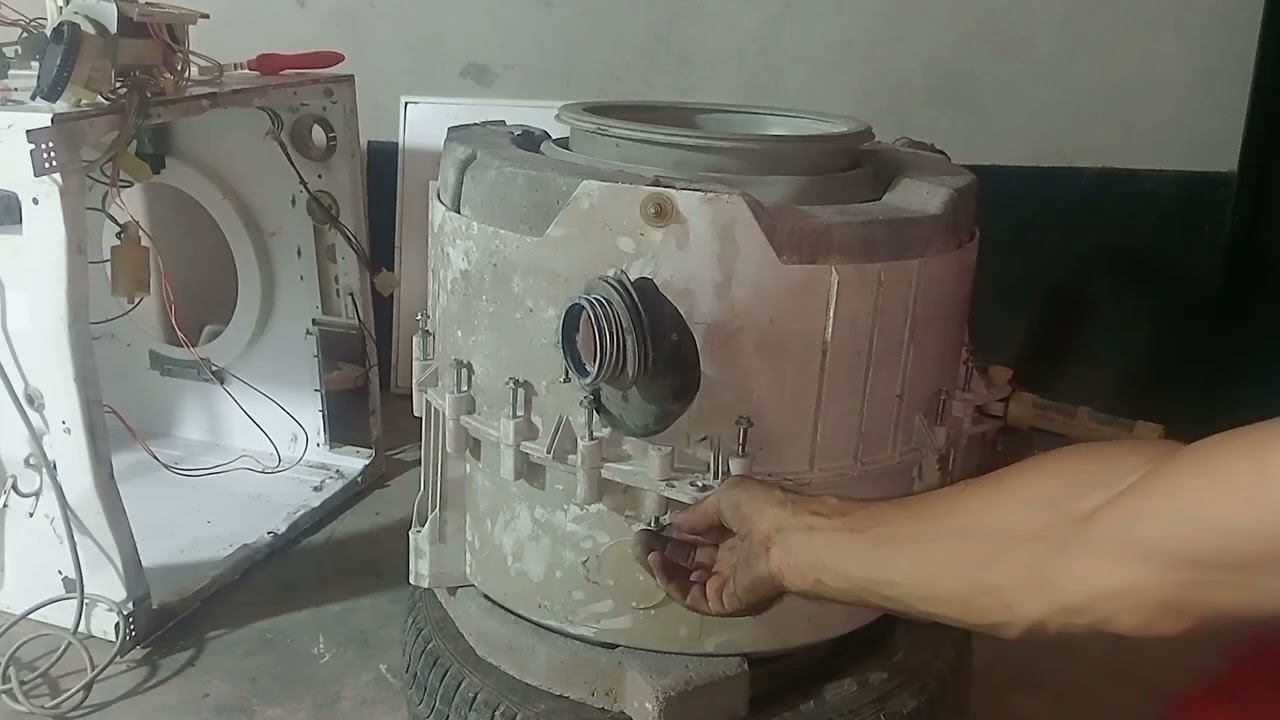طريقة فتح وتفكيك الة الغسيل وتغيير بعض اجزائها demantage machine a laver brand