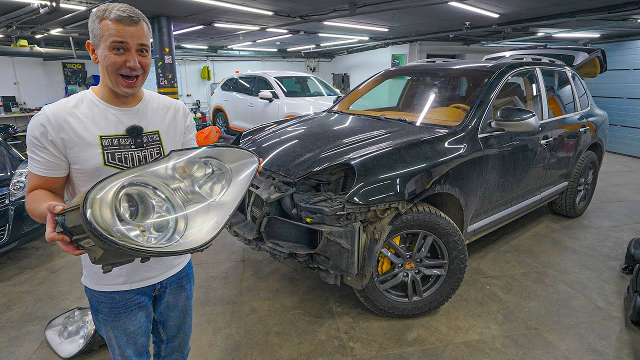 Я КУПИЛ И ВОССТАНОВИЛ PORSCHE CAYENNE TURBO S ЗА 500К