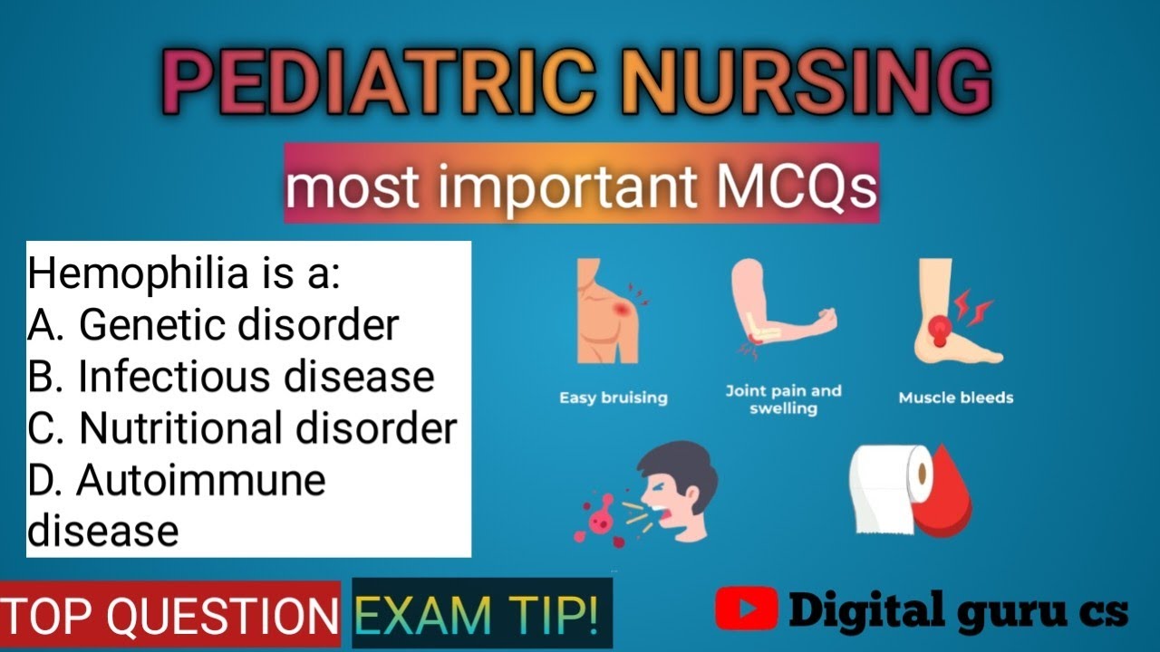 important Pediatric Nursing MCQs | Important Questions for Nursing Exams 2026
