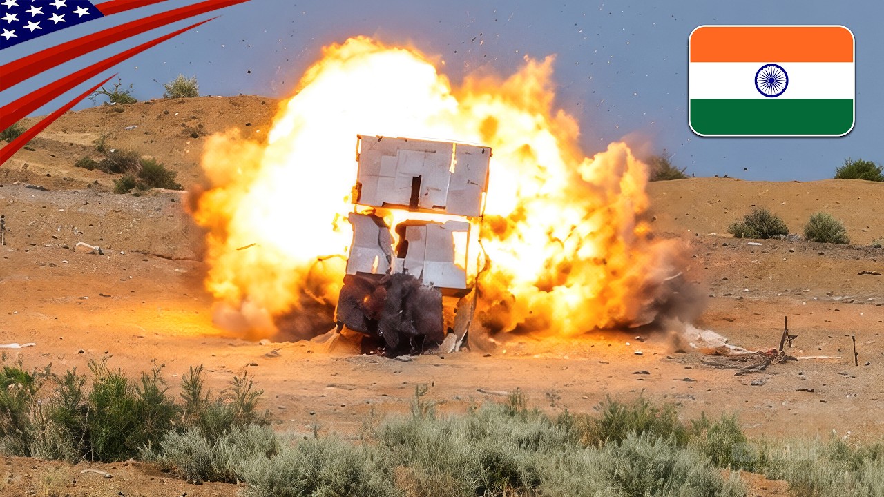 M777 Direct-Fire &ndash; Indian Soldiers Blast Targets at Close Range with 155mm Howitzers