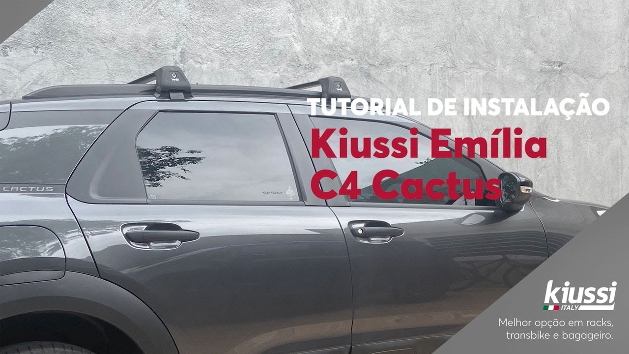 Tutorial de Instala&ccedil;&atilde;o Rack de teto Kiussi Em&iacute;lia C4 Cactus