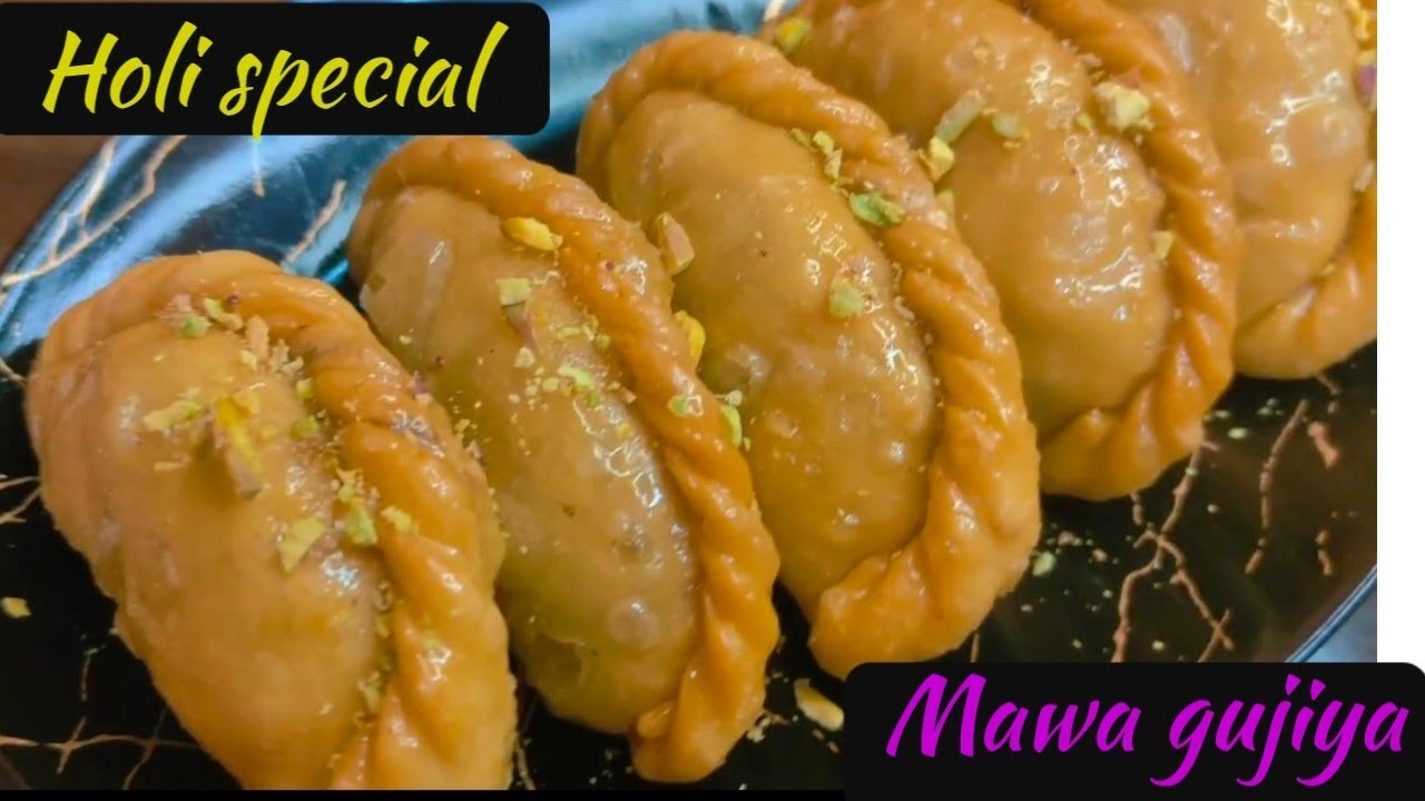 हलवाई स्टाइल मावा गुजिया बनाएं आसान तरीके से l Mawa gujiya recipe l gujiya recipe