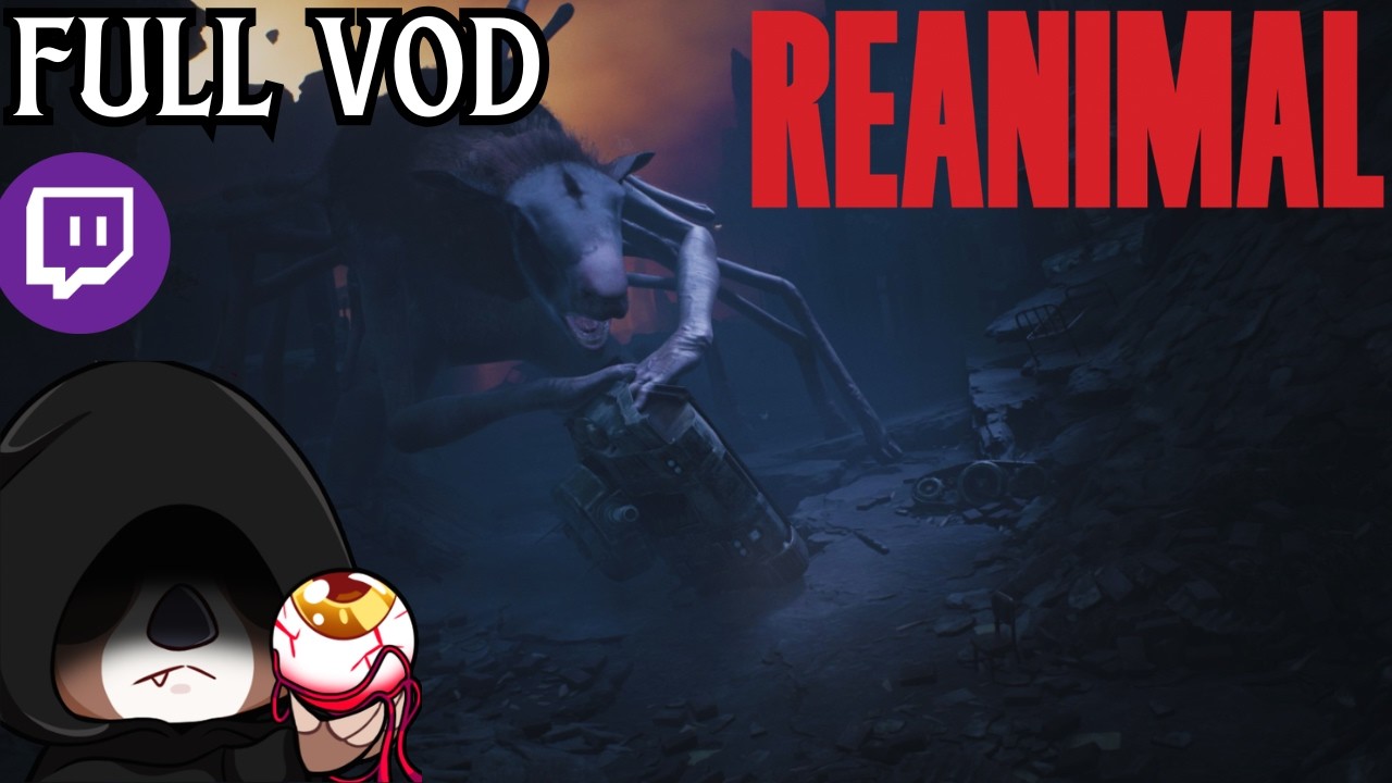 A Genuine Masterpiece! | REANIMAL | Full Playthrough w/ QueenOfSkeletons [Stream VOD]